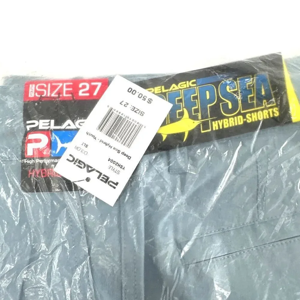 Pelagic Mako Deep Sea Hybrid Youth Shorts 18